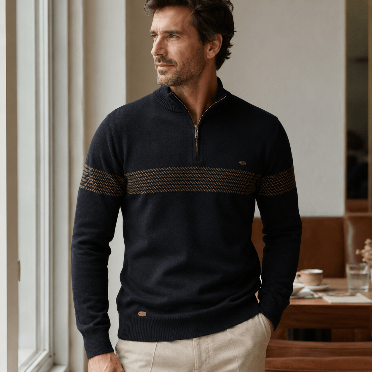 Durham | Heritage Stripe Sweater