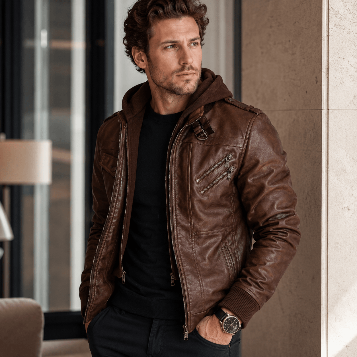 Olisa | Heritage Leather Jacket
