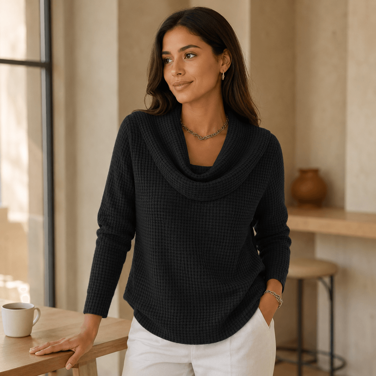 Amber™ – Warm Elegant Turtleneck Sweater