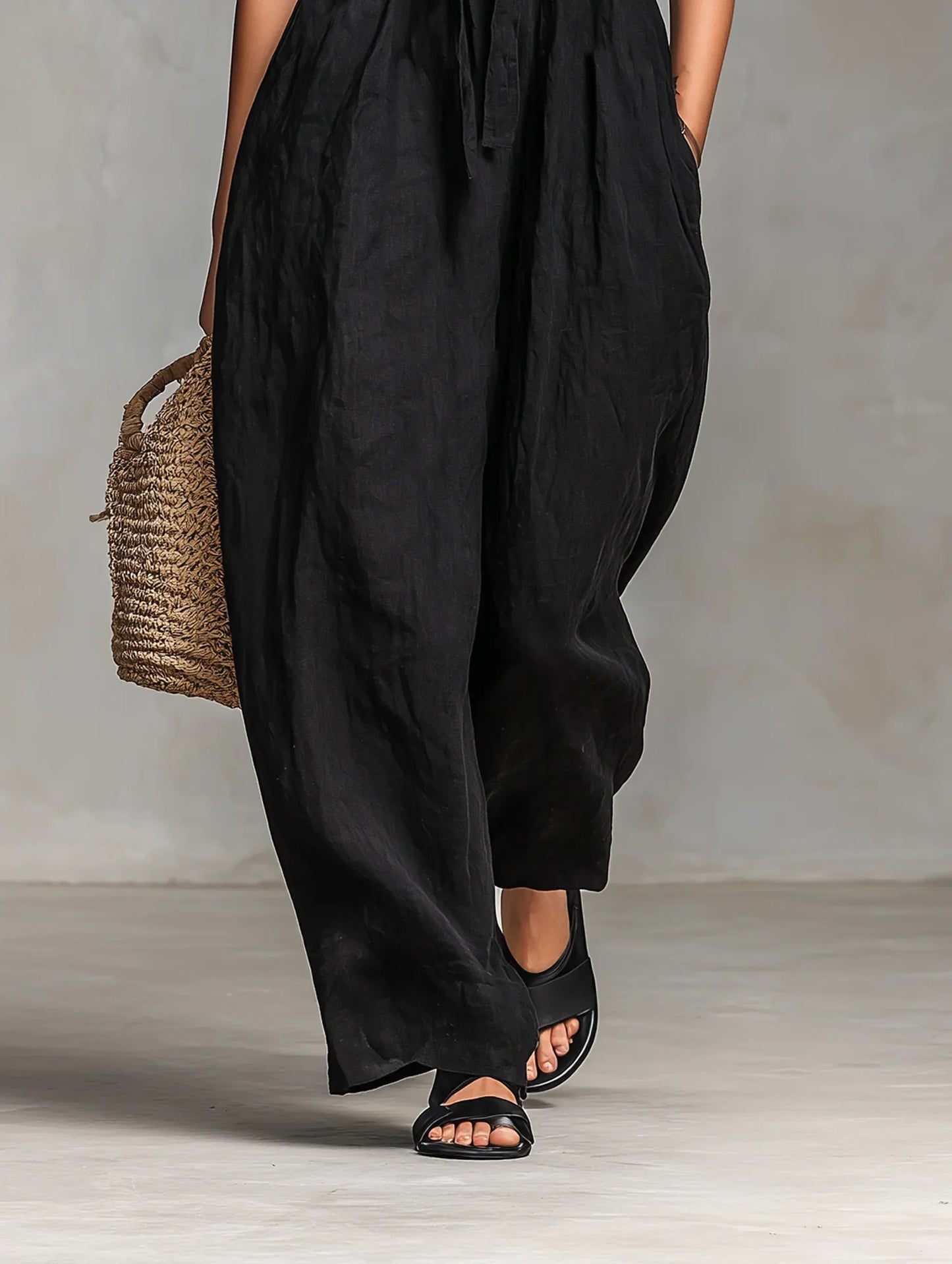 Nina™ | Elegant Strapless Jumpsuit