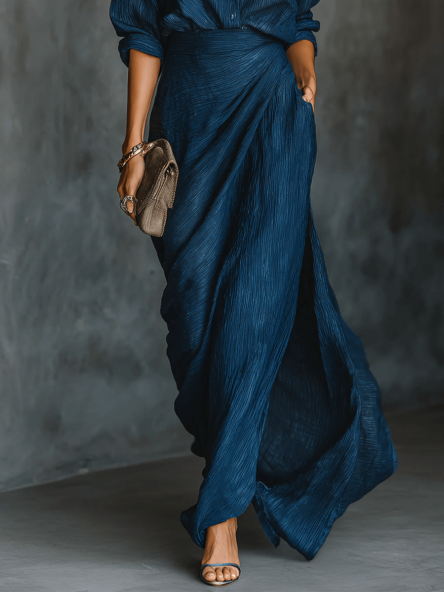 Sara™ | Elegant Set with Long Skirt