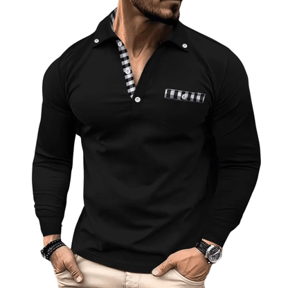 Lotas | Elegant Checked Polo for Men