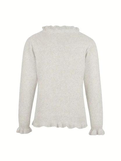 Hanifa - Elegant Buttoned Knit Cardigan