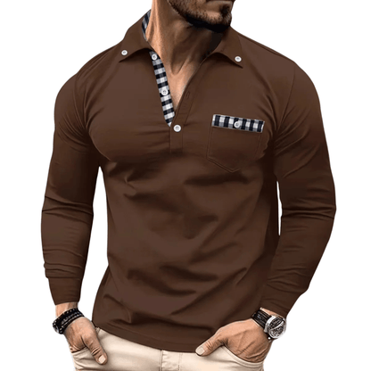 Lotas | Elegant Checked Polo for Men