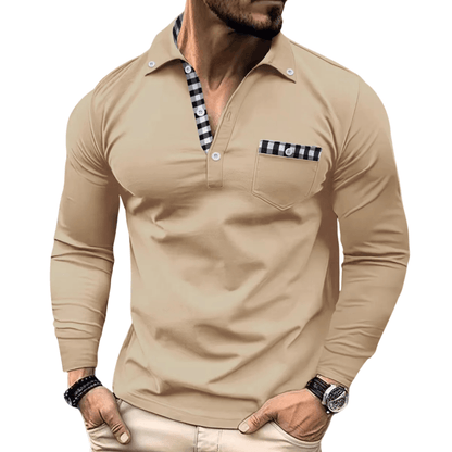Lotas | Elegant Checked Polo for Men