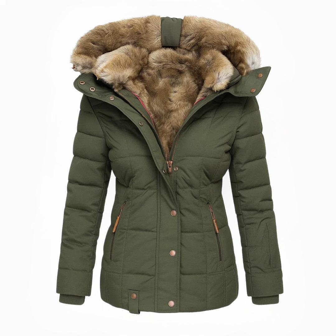 Aniek | Warm Winter Coat with Soft Fur Lining