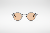 Transparent with Orange Lenses
