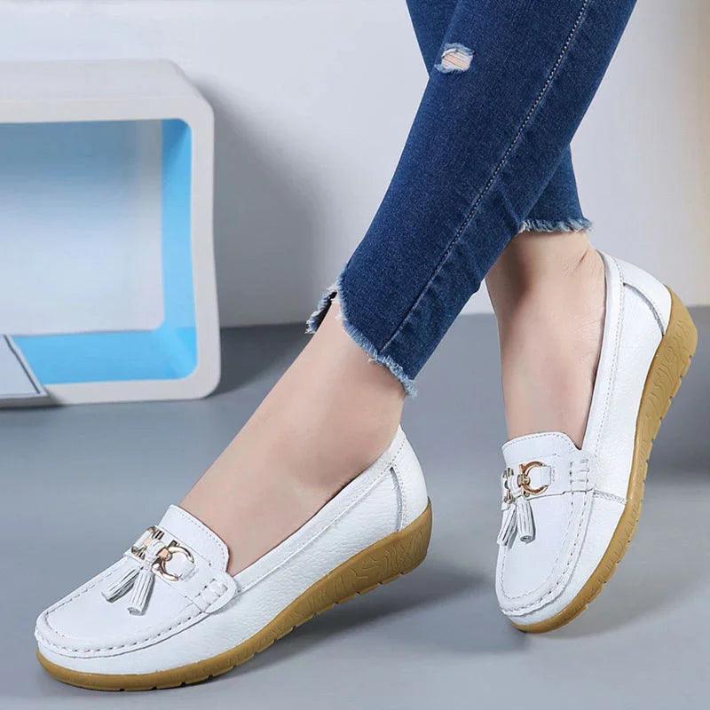 Soft Angel™ Leather Orthopedic Sneakers