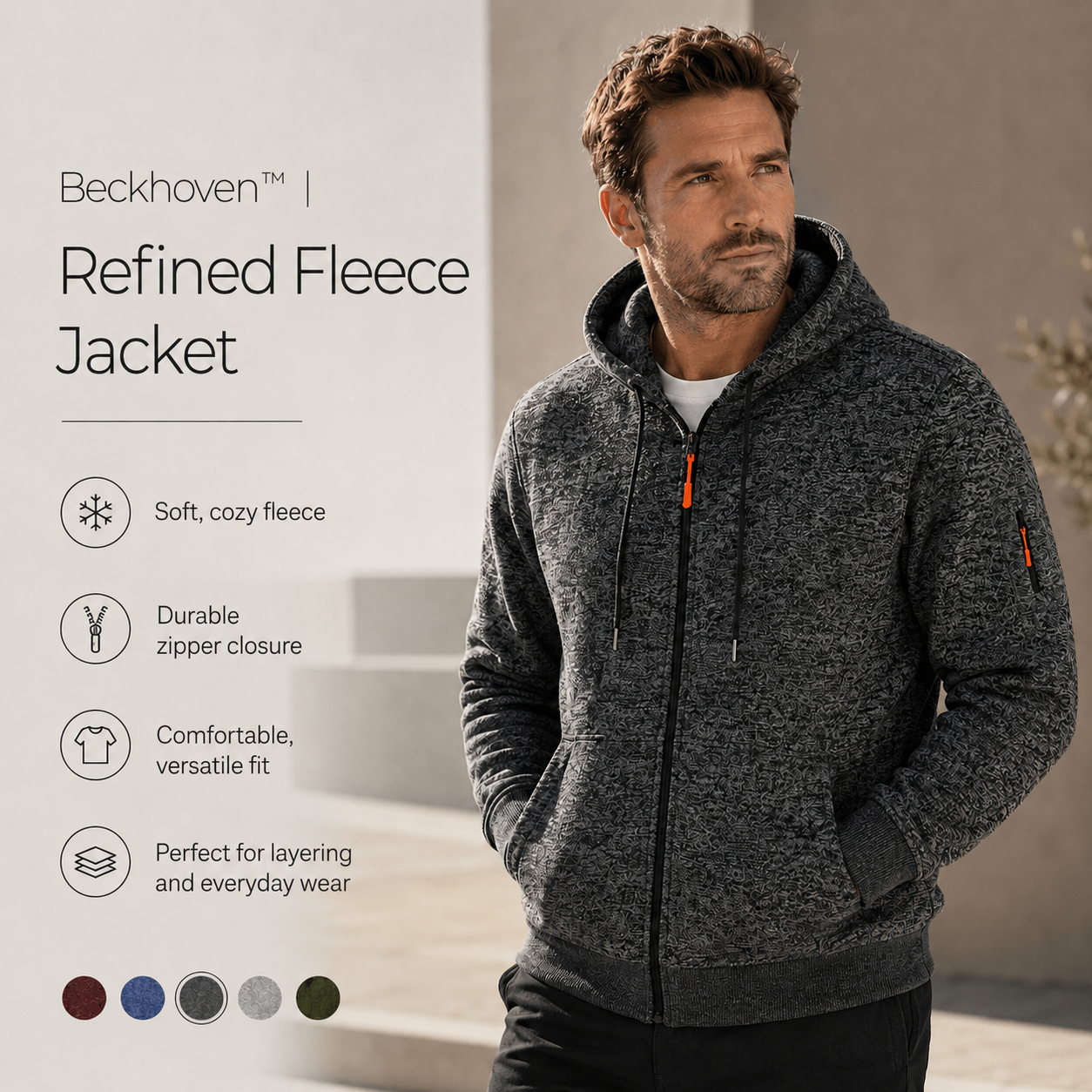 Beeckhoven™ | Elegant Fleece Jacket