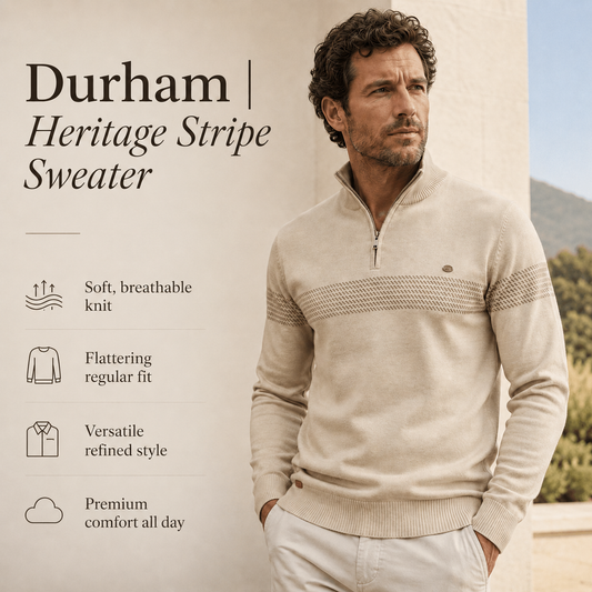 Durham | Heritage Stripe Sweater