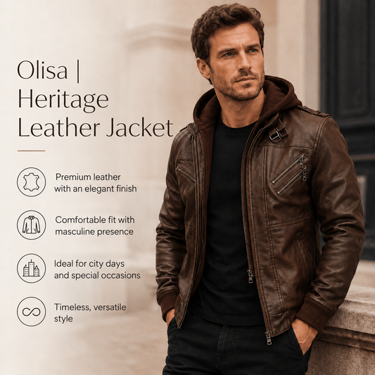 Olisa | Heritage Leather Jacket