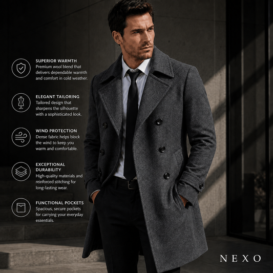 Monda | Double-Breasted Wool Coat