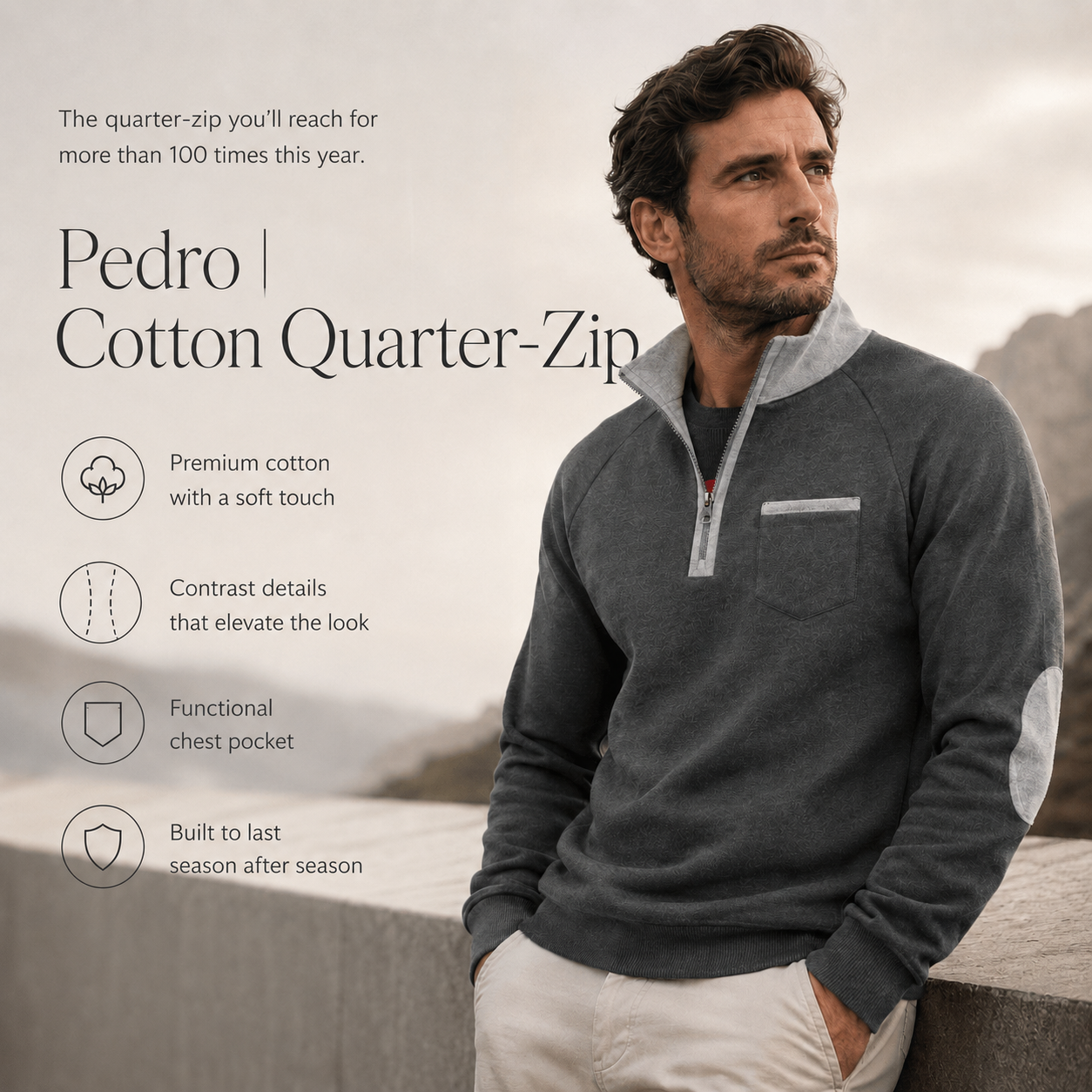 Pedro | Cotton Sweater