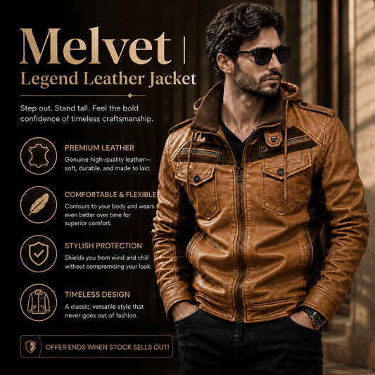 Melvet | Legend Leather Jacket