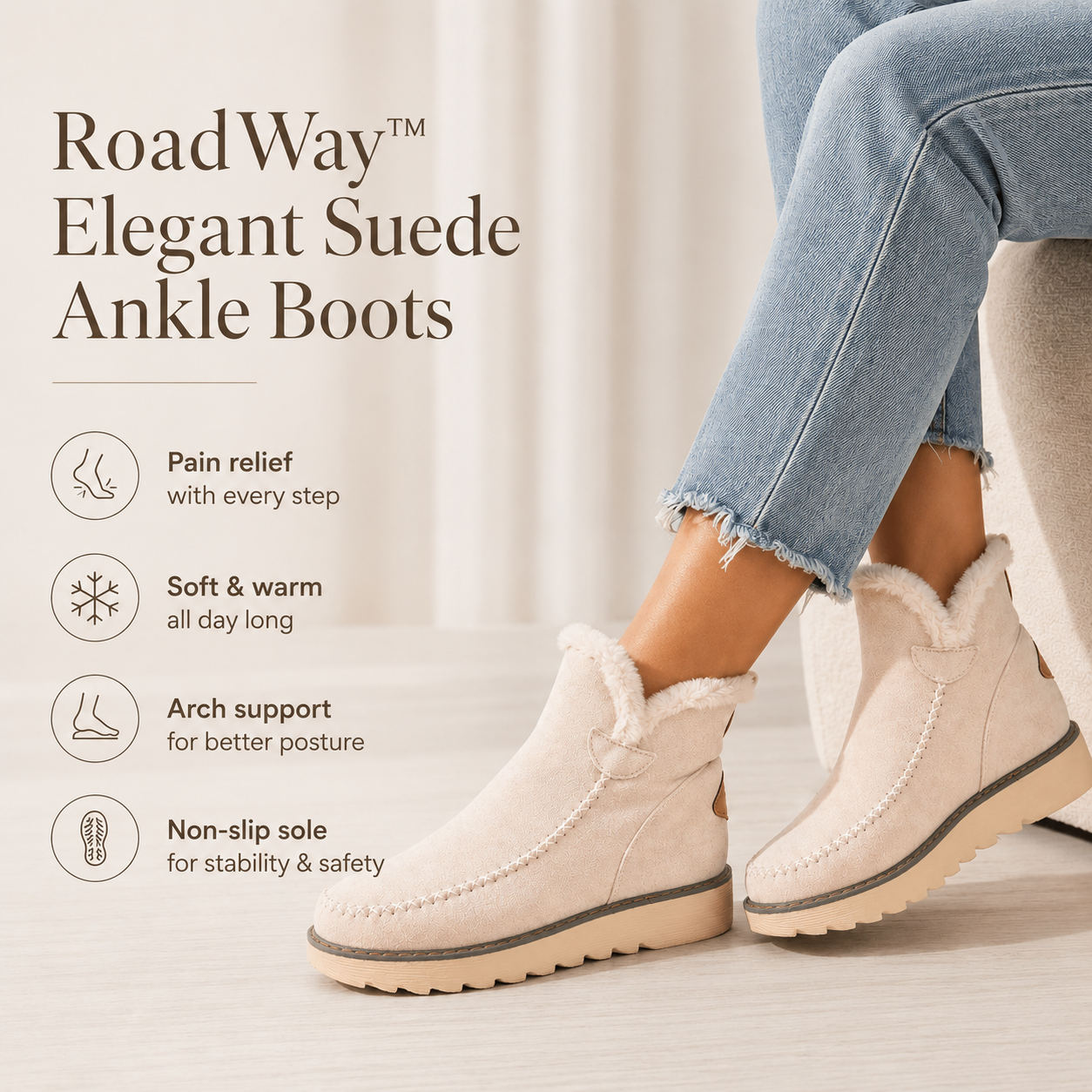 RoadWay™ Elegant Leather Boots
