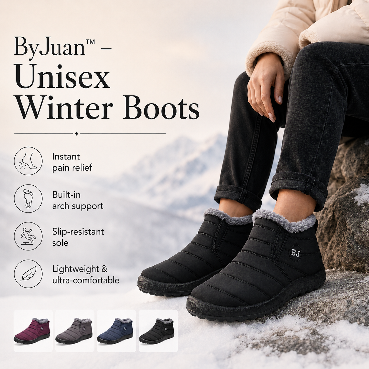 ByJuan™ Unisex Winter Boots