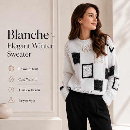 Blanche - Elegant Winter Sweater