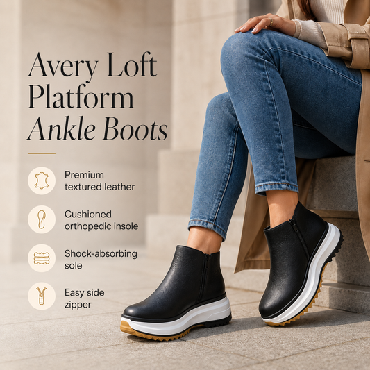 Avery Loft Platform Ankle Boots