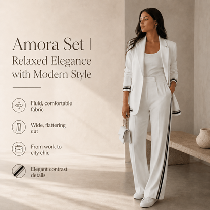 Amora Set | Relaxed Elegance with Contemporary Style