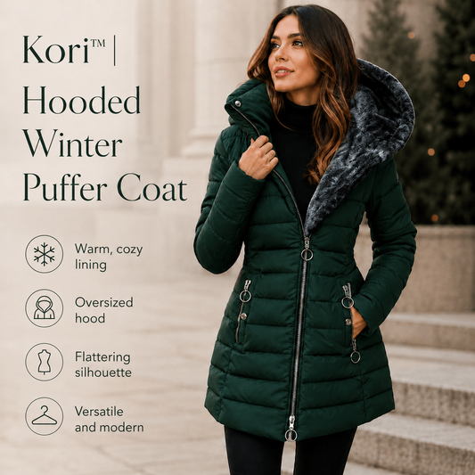 Kori™ | Hooded Quilted Winter Coat