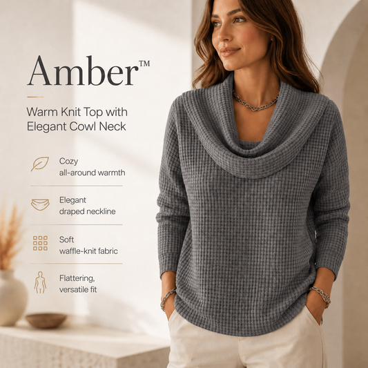 Amber™ – Warm Elegant Turtleneck Sweater