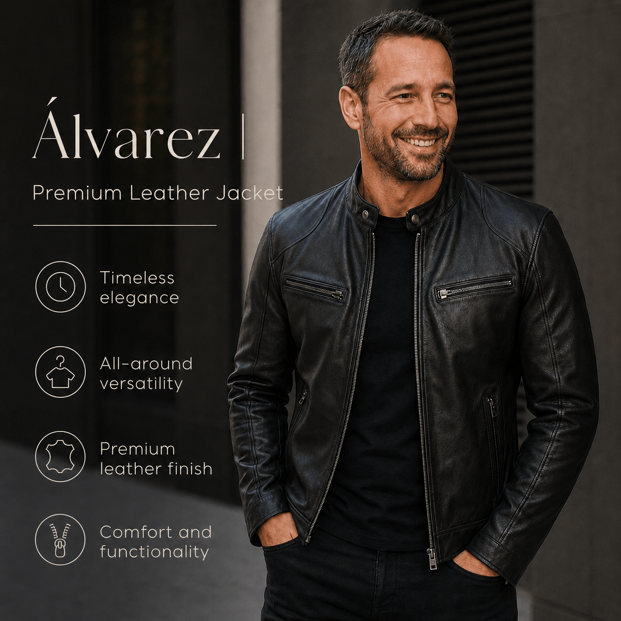 Álvarez | Premium Leather Jacket