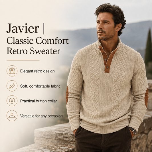 Javier | Classic Comfort Retro Sweater