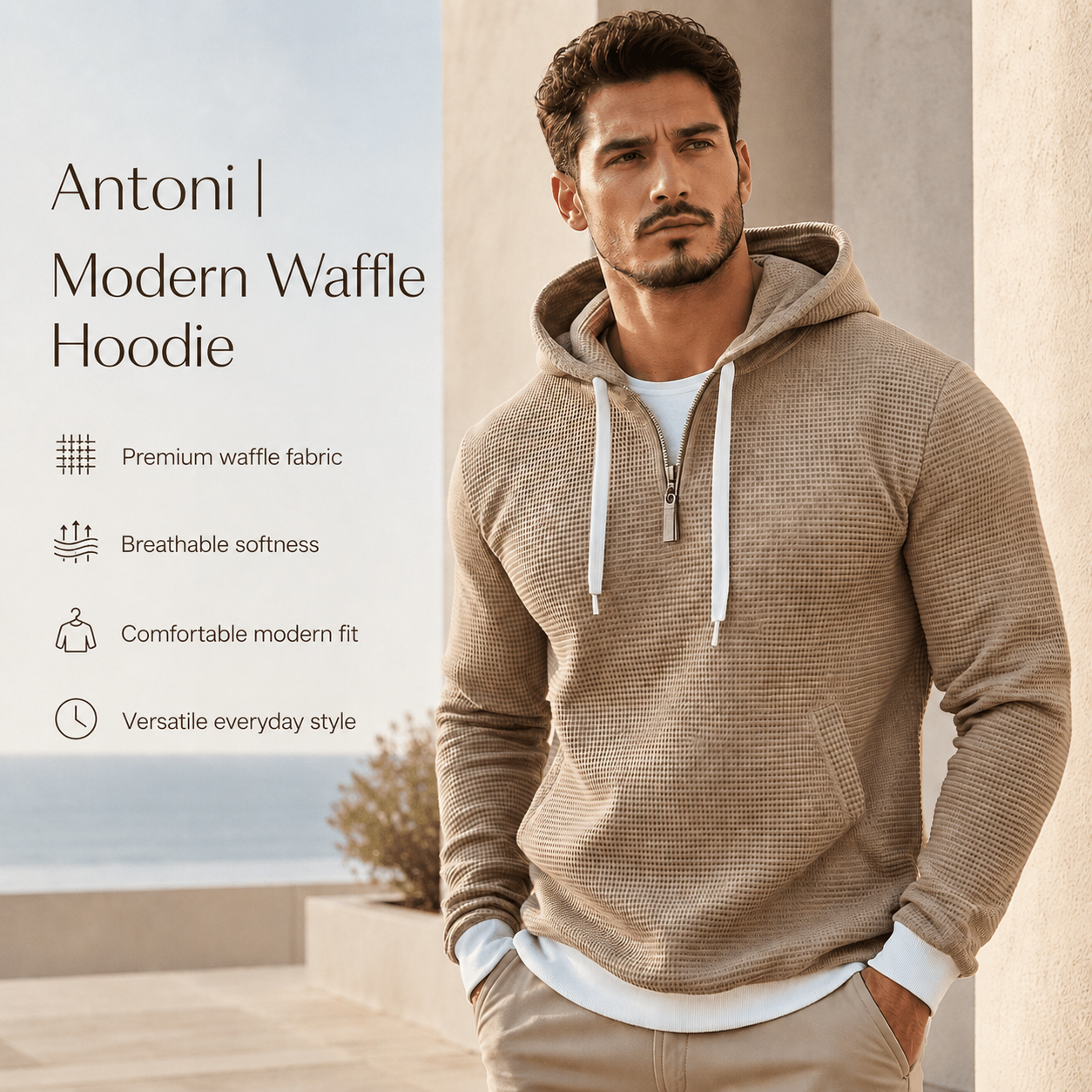 Antoni | Modern Hooded Sweatshirt