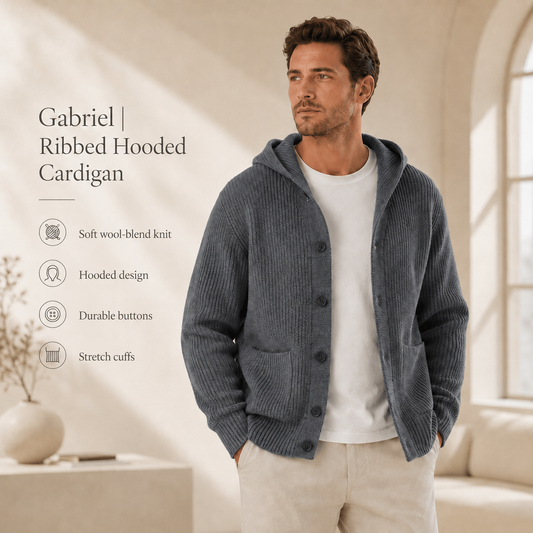 Gabriel | Ribbed Cardigan
