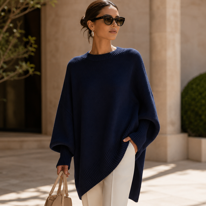 Livia™ | Sweater Poncho Oversize Elegant