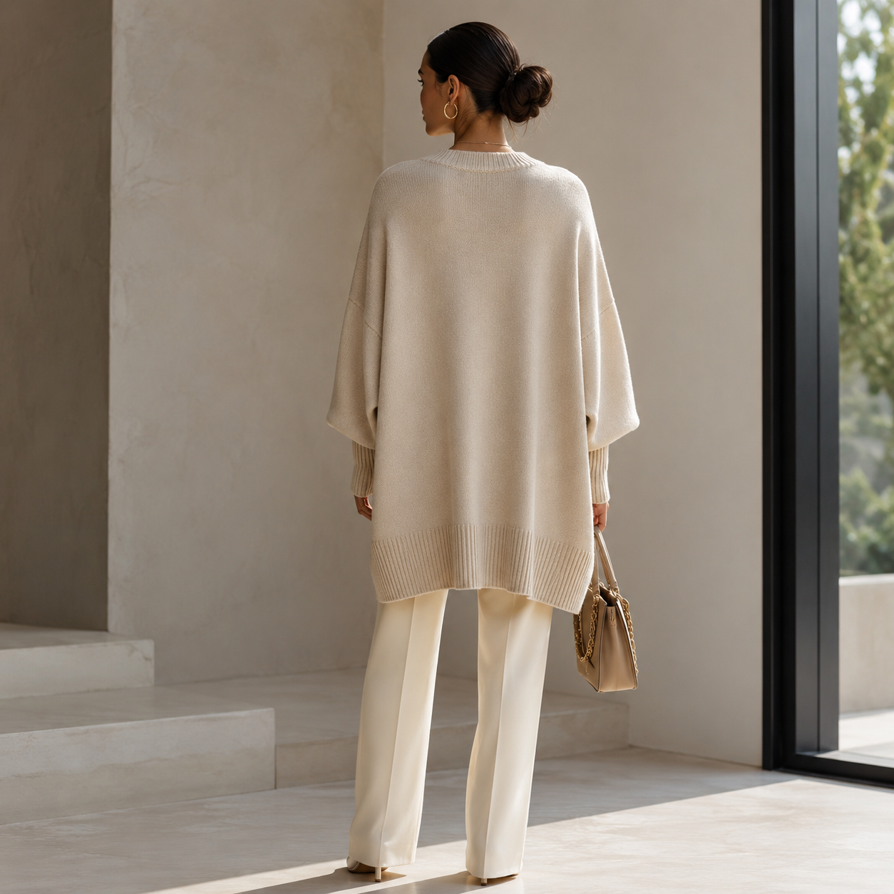 Livia™ | Sweater Poncho Oversize Elegant
