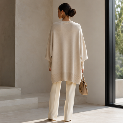 Livia™ | Sweater Poncho Oversize Elegant