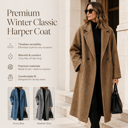 Harper Premium Classic Winter Coat