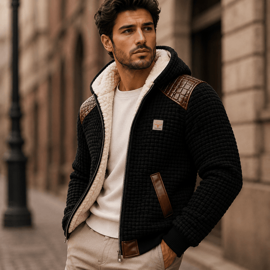 Thomas – Lined Hooded Zip Jacket