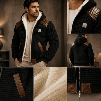Thomas – Lined Hooded Zip Jacket