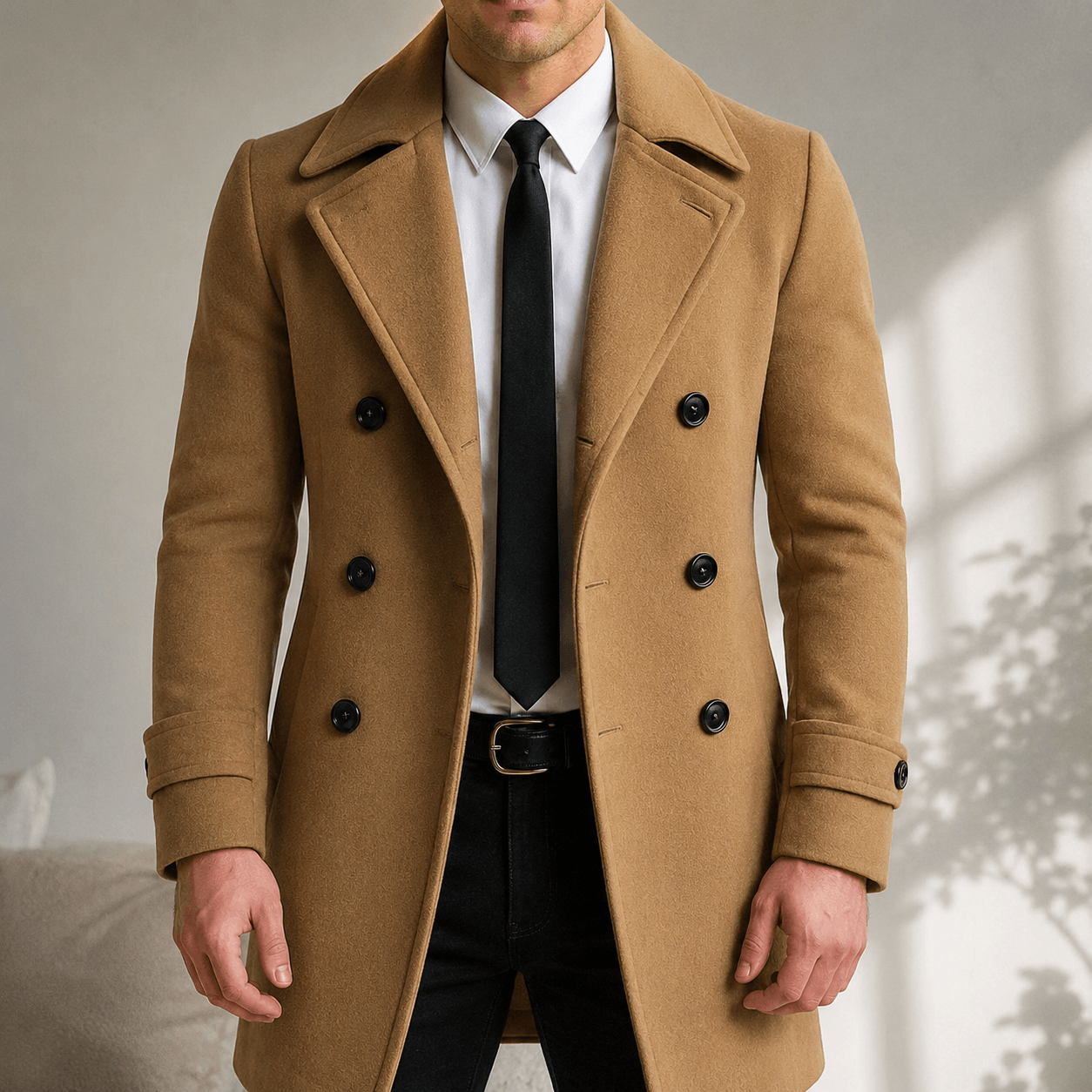 Monda | Double-Breasted Wool Coat