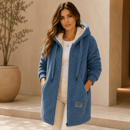 Warm Teddy Fleece Jacket for Women
