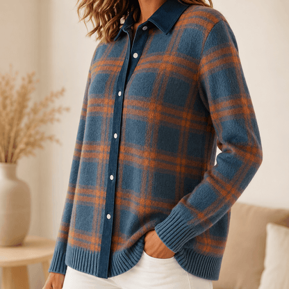 Zavyra – Cozy Long-Sleeve Cardigan