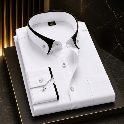 Albert: Classic Long-Sleeve Cotton Shirt