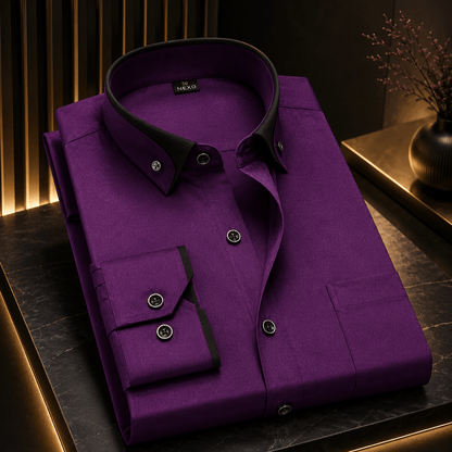 Albert: Classic Long-Sleeve Cotton Shirt