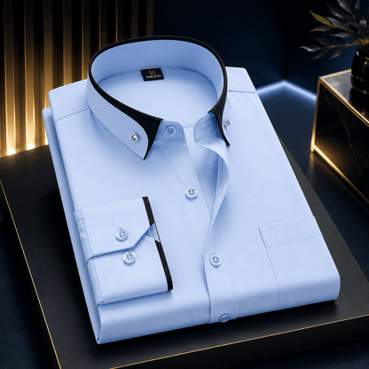 Albert: Classic Long-Sleeve Cotton Shirt