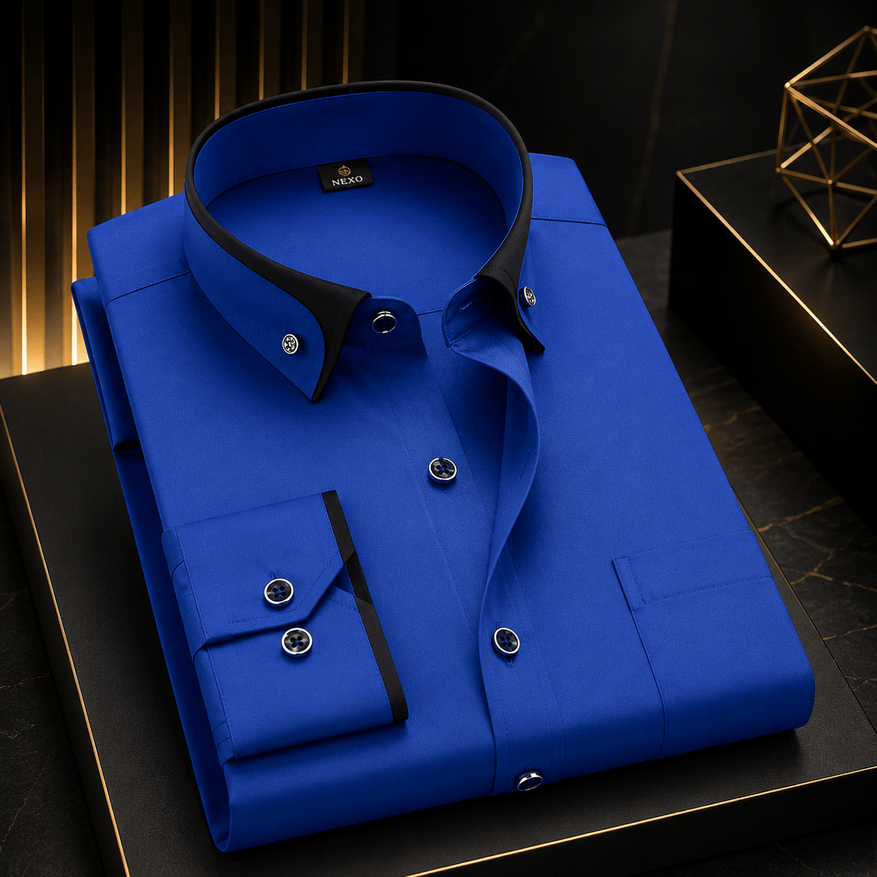 Albert: Classic Long-Sleeve Cotton Shirt