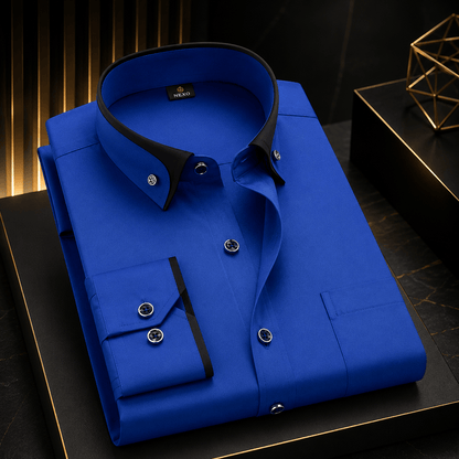Albert: Classic Long-Sleeve Cotton Shirt