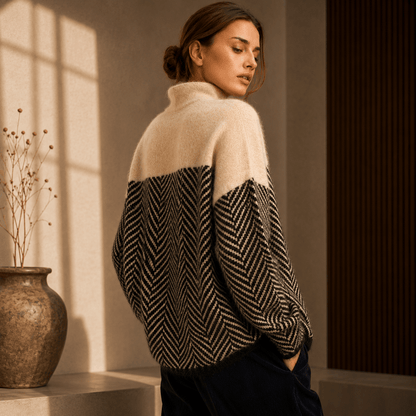 Elodie | Cotton Turtleneck Sweater