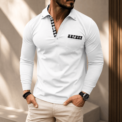 Lotas | Elegant Checked Polo for Men