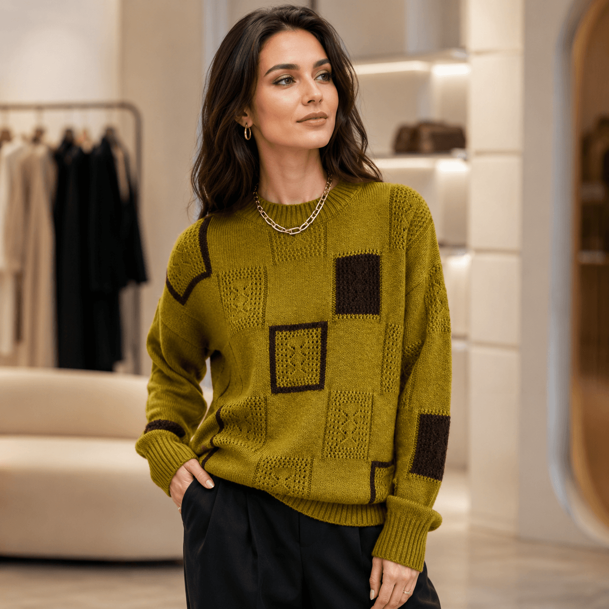Blanche - Elegant Winter Sweater