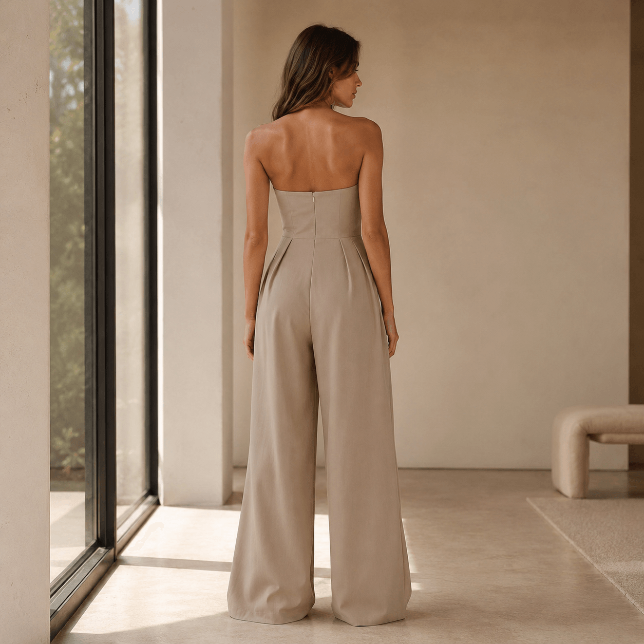 Silvia™ | Strapless Jumpsuit