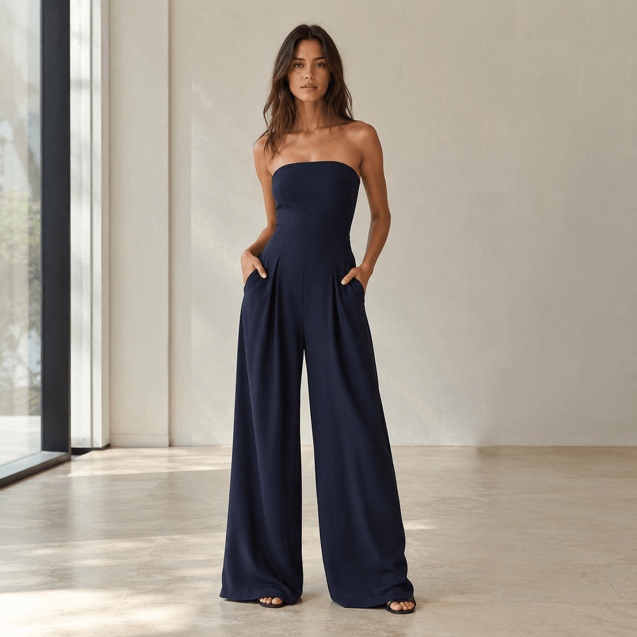 Silvia™ | Strapless Jumpsuit