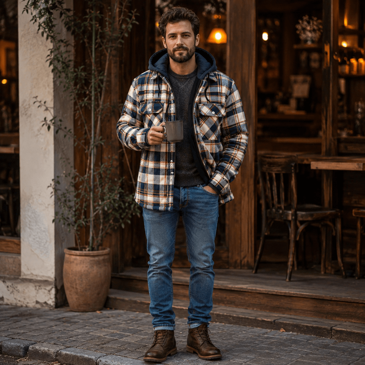 Gonzalo | Warm Premium Wool-Blend Coat