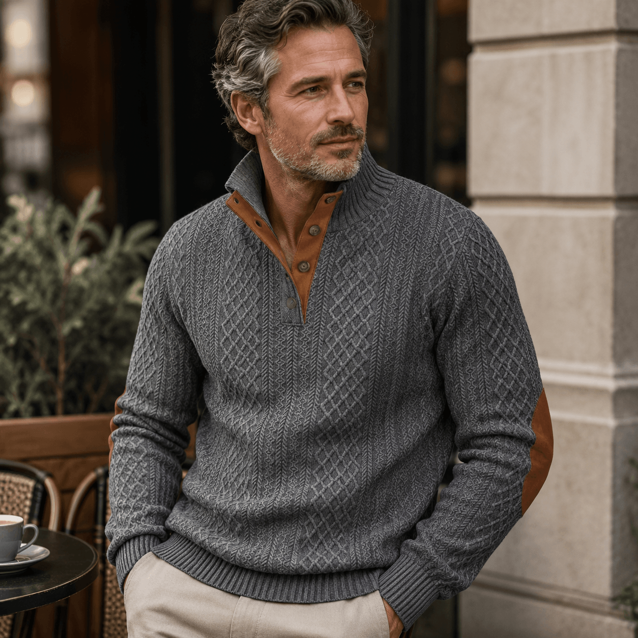 Javier | Classic Comfort Retro Sweater